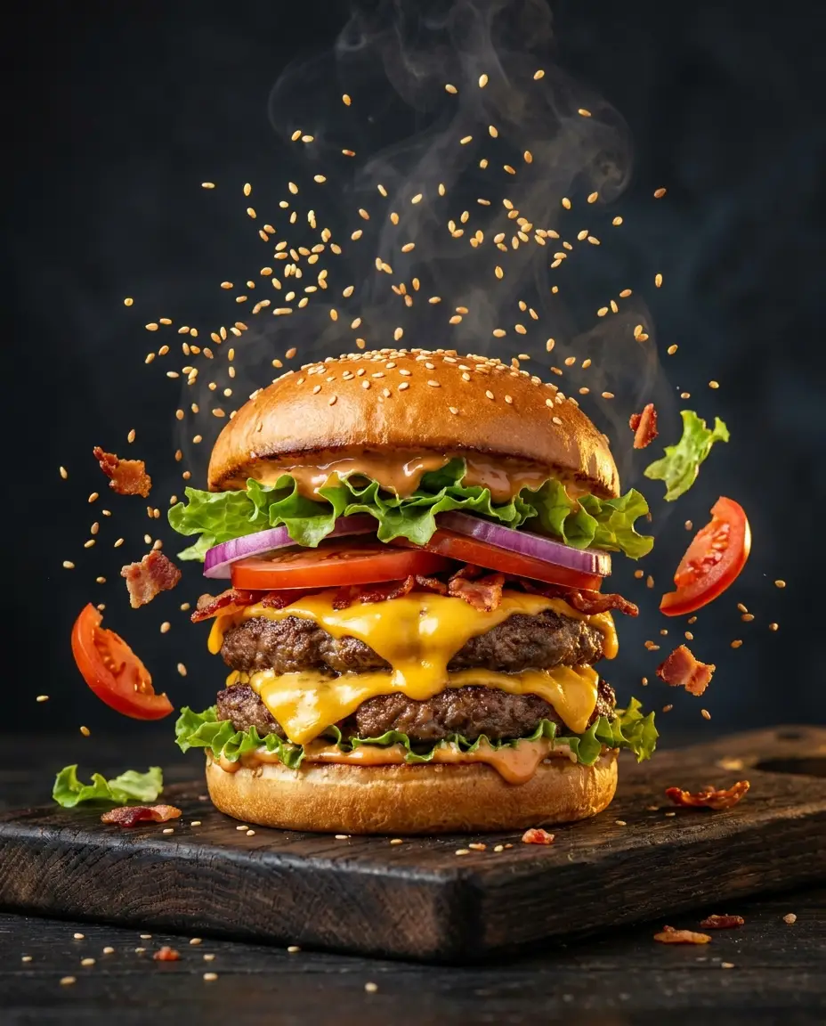 Food and beverage ad creative
