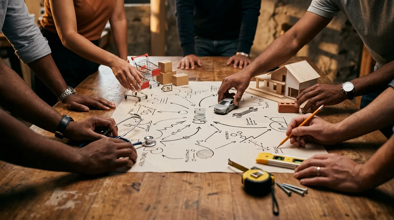 Cross-industry marketing systems